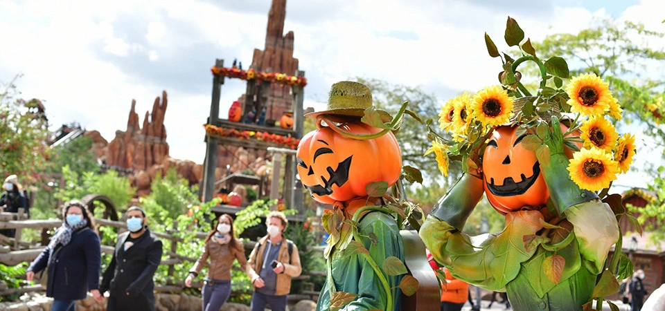 Disneyland Paris in October