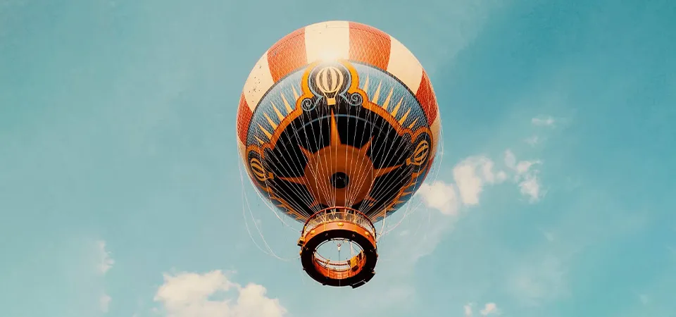 Ride the PanoraMagique Hot Air Balloon