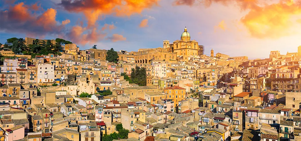 Piazza Armerina in Sicily, Italy